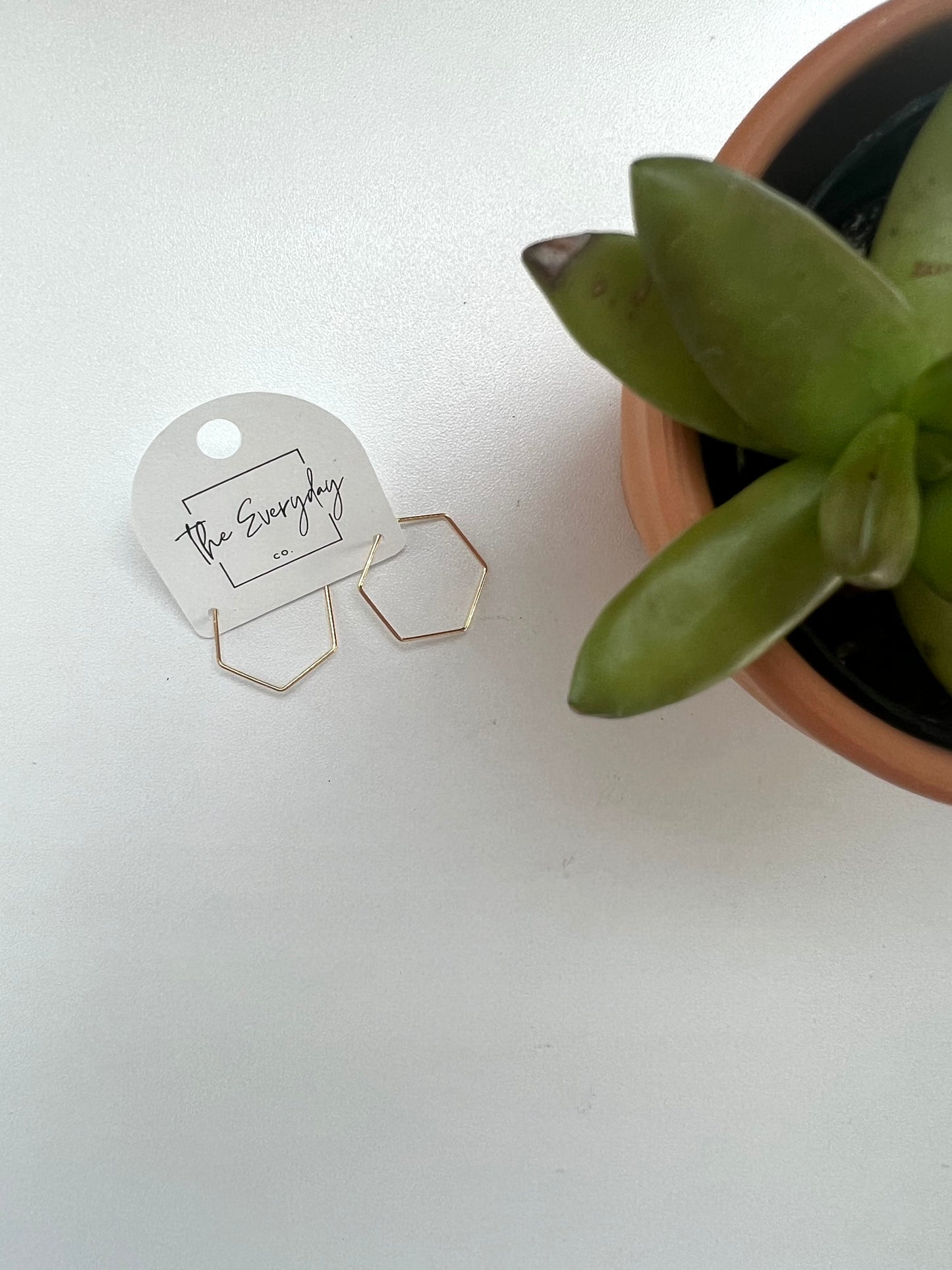 The Gold One || Dangle Earrings